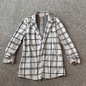 Plaid blazer